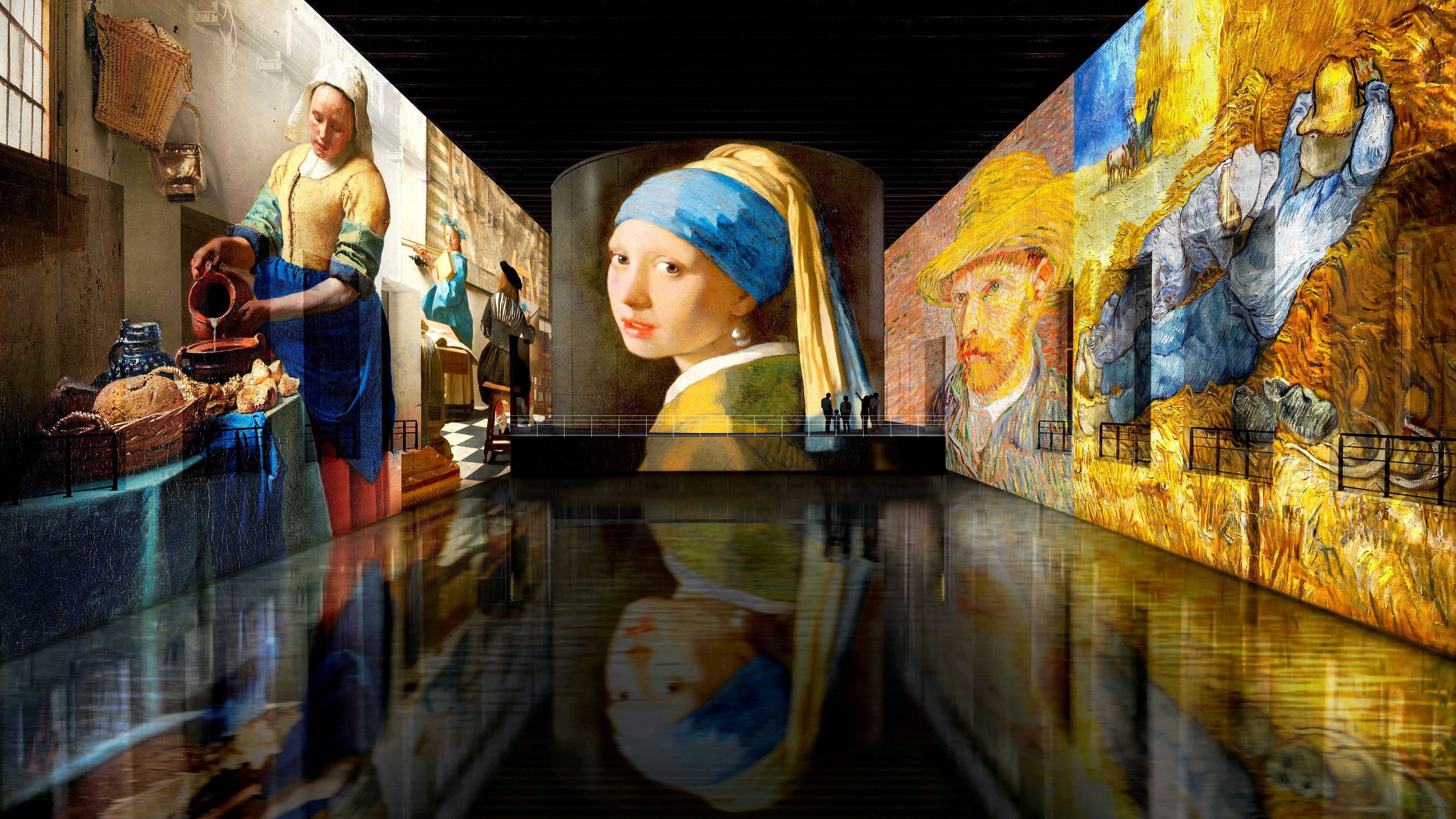 Bordeaux : Deux expositions aux "Bassins des Lumières" de Vermeer à Van Gogh, les maîtres hollandais et Mondrian, l’architecte des couleurs