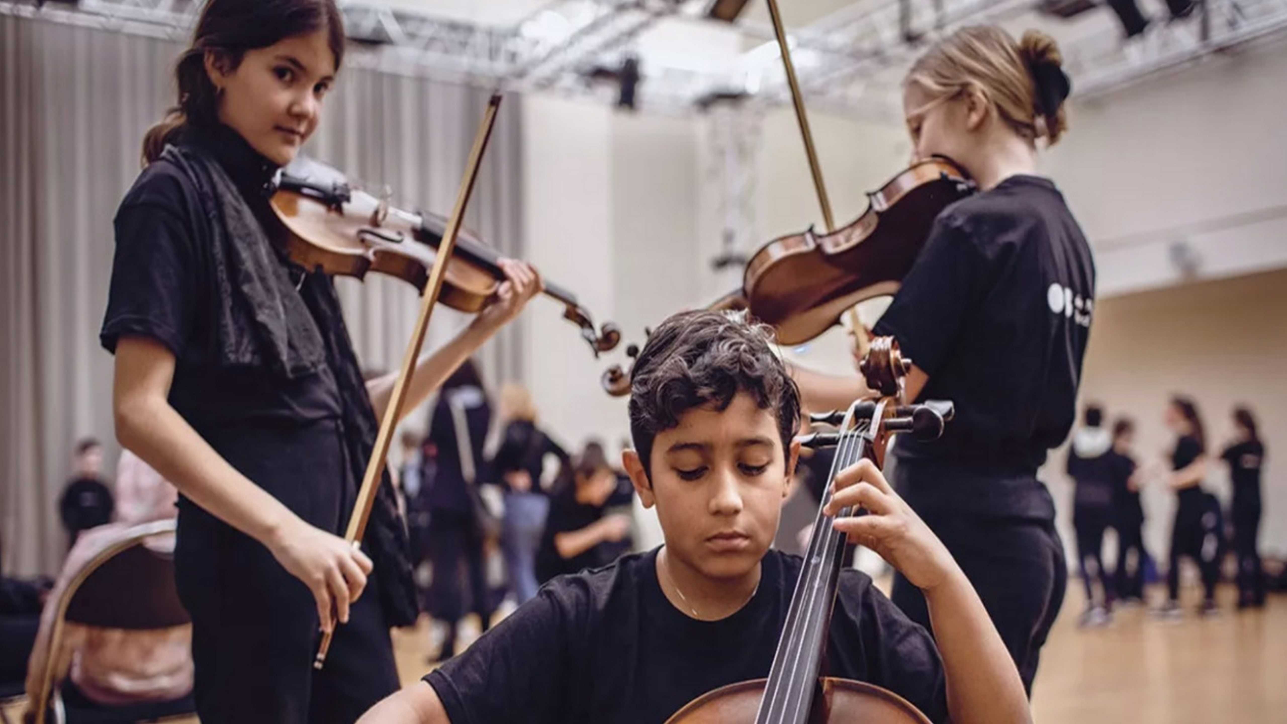 Un troisième orchestre Démos réunit des enfants de toute la Gironde