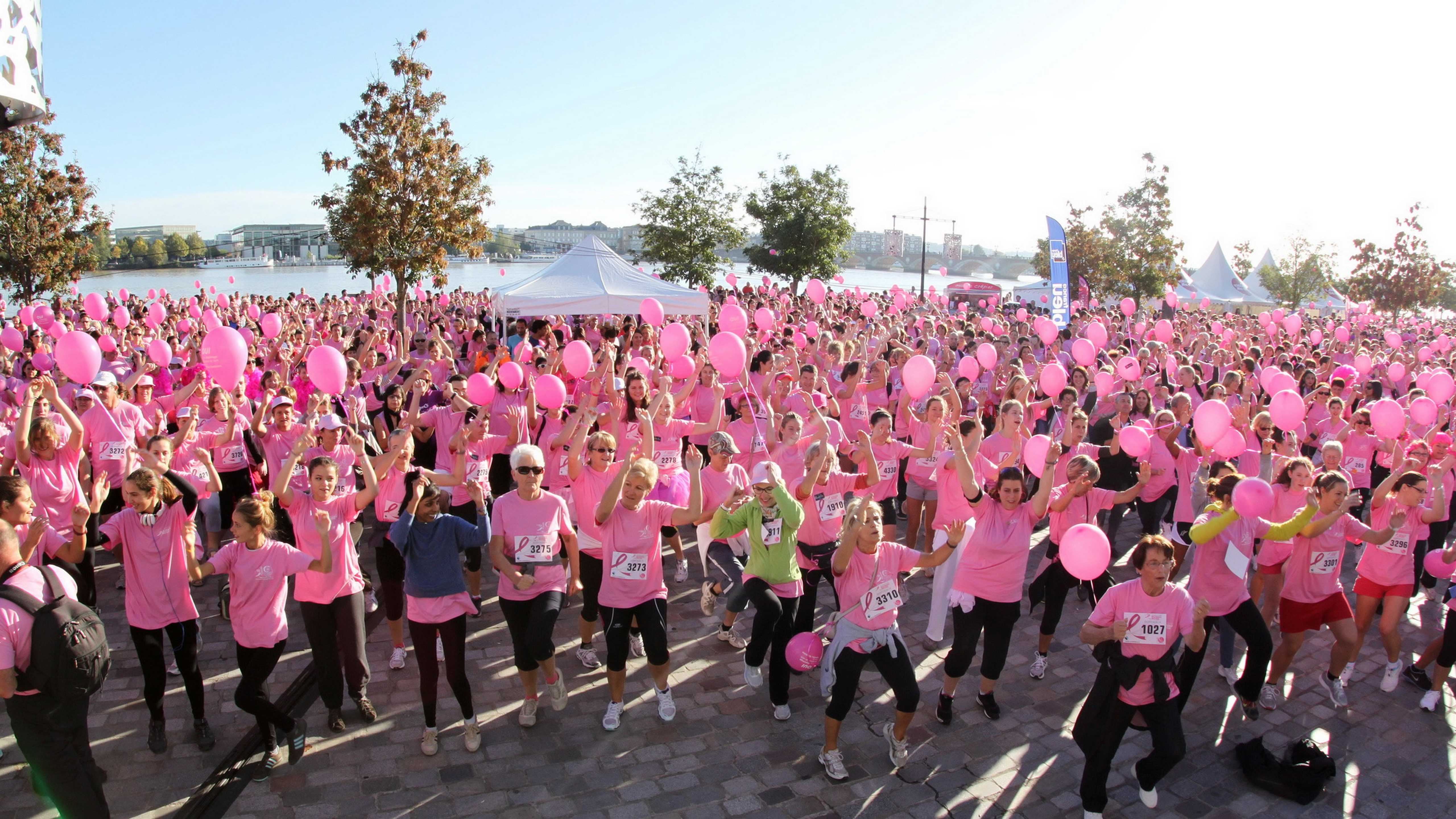 Sensibiliser au dépistage du cancer du sein avec le "Challenge du Ruban rose" à Bordeaux