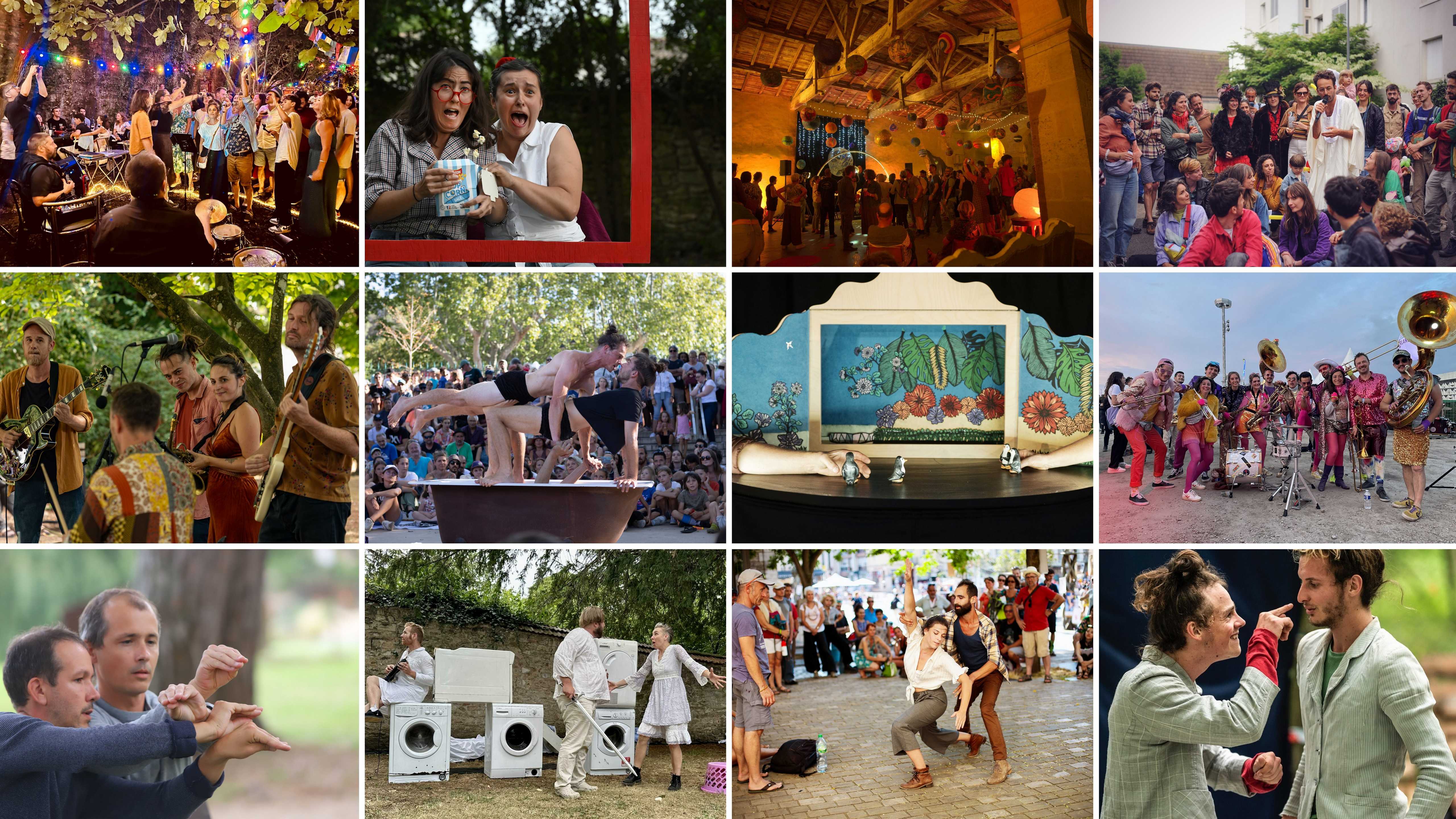 Rions : Festival des arts de la rue "Rues et Vous"